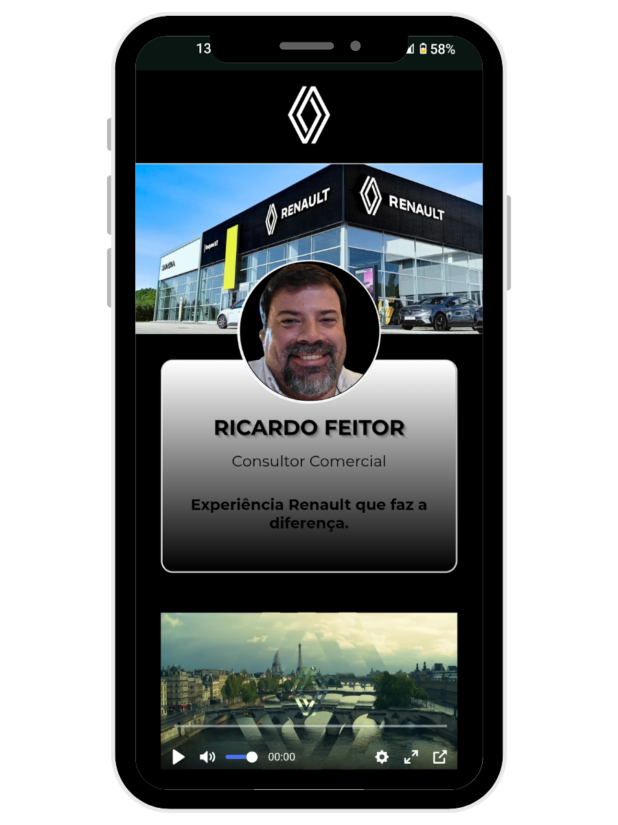 FindLeads - Cartão de Visita Digital